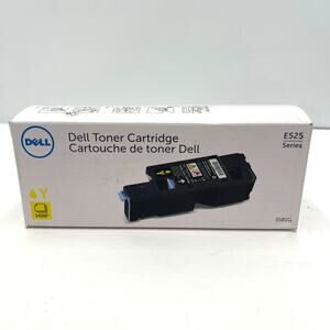 Genuine Dell E525W Ink Toner For Color Laser All-In-One Printer 1400 Page Yellow
